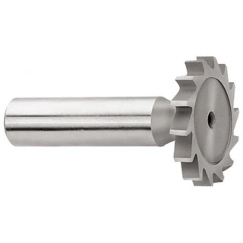 Whitney Tool 1-1/4 Cut Diam, 3/32 Cut Width, 1/2 Shank, Straight-Tooth Woodruff Keyseat Cutter Cobalt, Uncoated, 2.09...